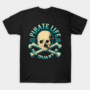 Pirate life crossbones T-Shirt